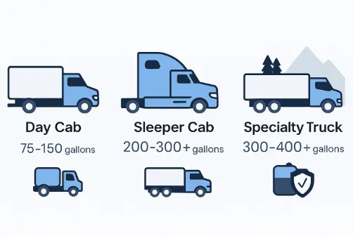 Understanding Semi Truck Fuel Tank Capacities
