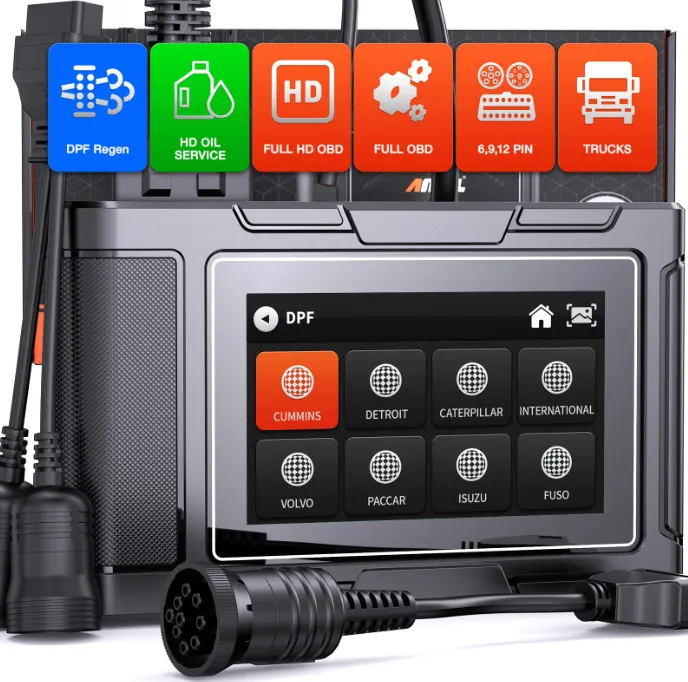 Top Heavy Duty Truck Diagnostic Scanners: Features, Reviews, and Buying Guide