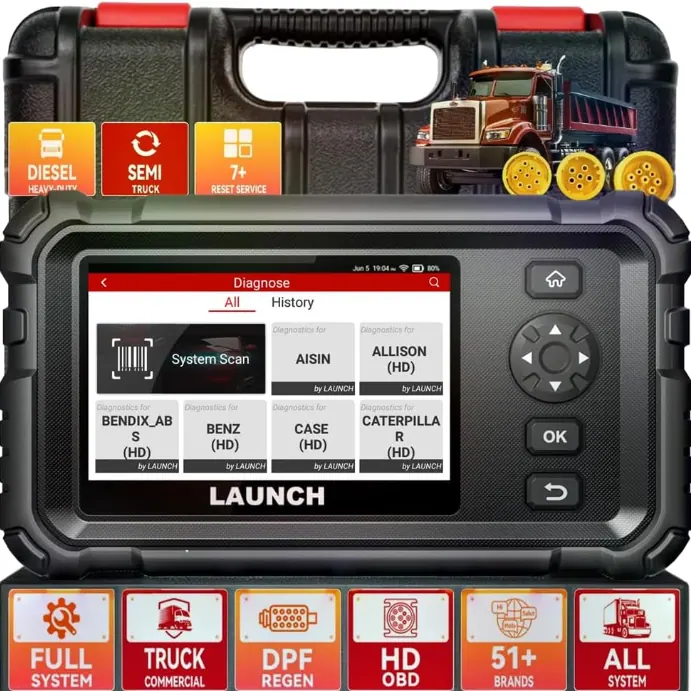 Top Heavy Duty Truck Diagnostic Scanners: Features, Reviews, and Buying Guide