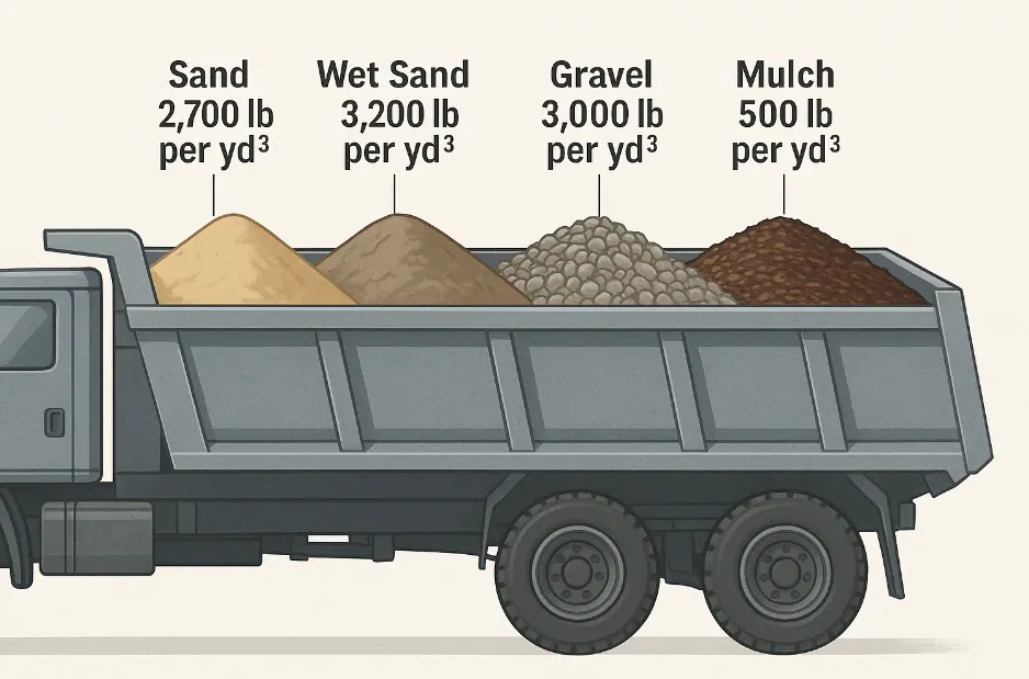 Standard Dump Truck Size Chart: Dimensions and Capacities Explained